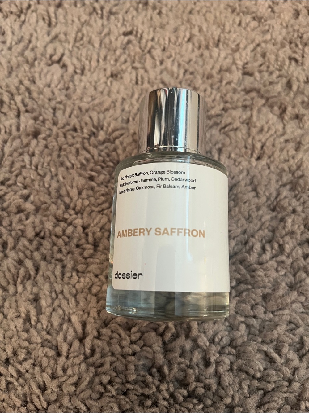 Dossier Ambery Saffron Eau de Parfum – new
